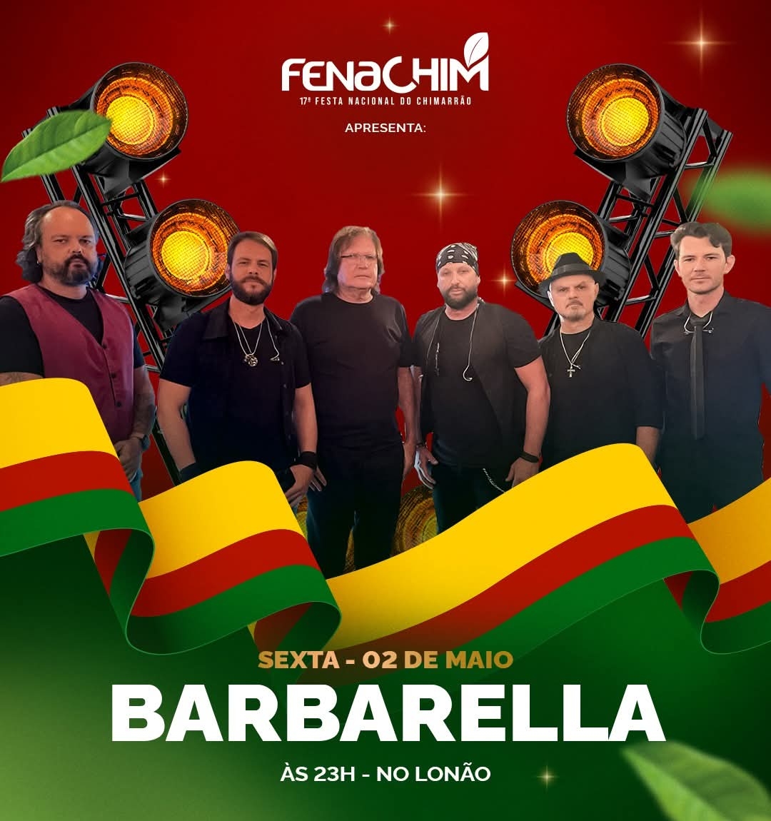 BARBARELLA AO VIVO EM FENACHIM